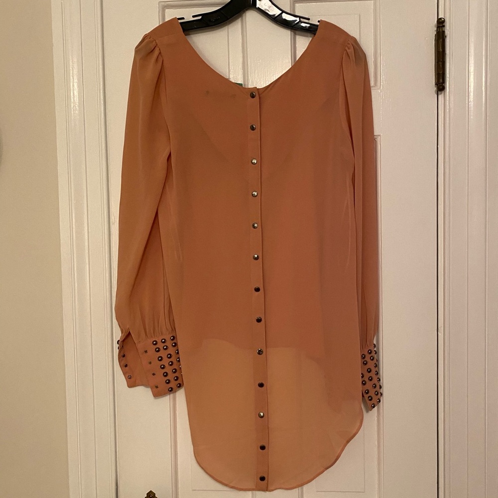 Double Zero Sheer Blouse - Picture 6 of 6